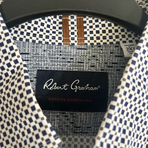Robert Graham Other - Robert Graham Knowledge Wisdom Truth Long Sleeve Button Up Shirt size 2XL